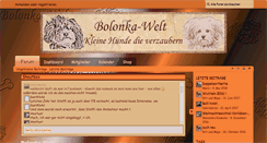 Desktop Screenshot of bolonka-welt.de