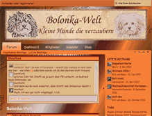 Tablet Screenshot of bolonka-welt.de